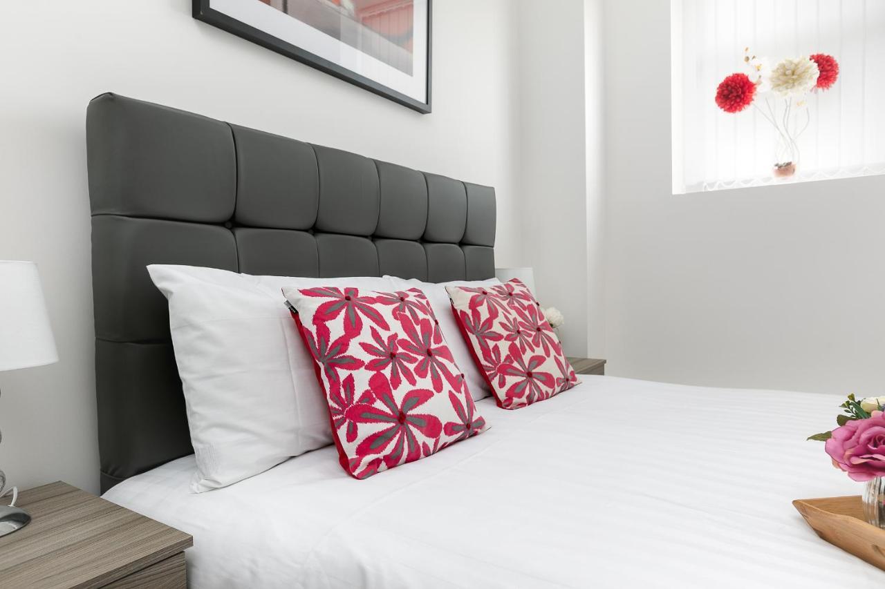 Kvm - City Apartment 9 - Contractors - Town Centre By Kvm Stays Peterborough Esterno foto