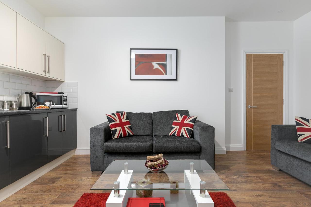 Kvm - City Apartment 9 - Contractors - Town Centre By Kvm Stays Peterborough Esterno foto