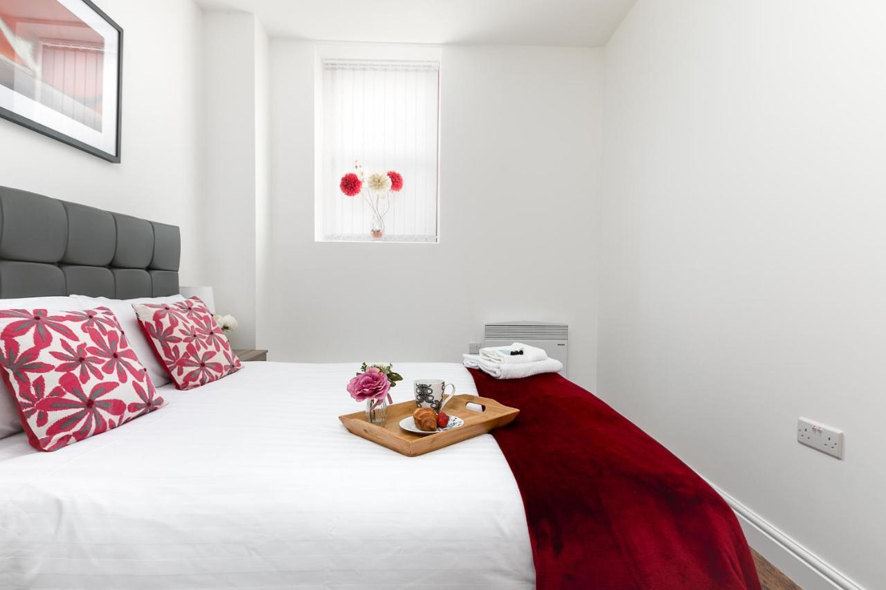 Kvm - City Apartment 9 - Contractors - Town Centre By Kvm Stays Peterborough Esterno foto
