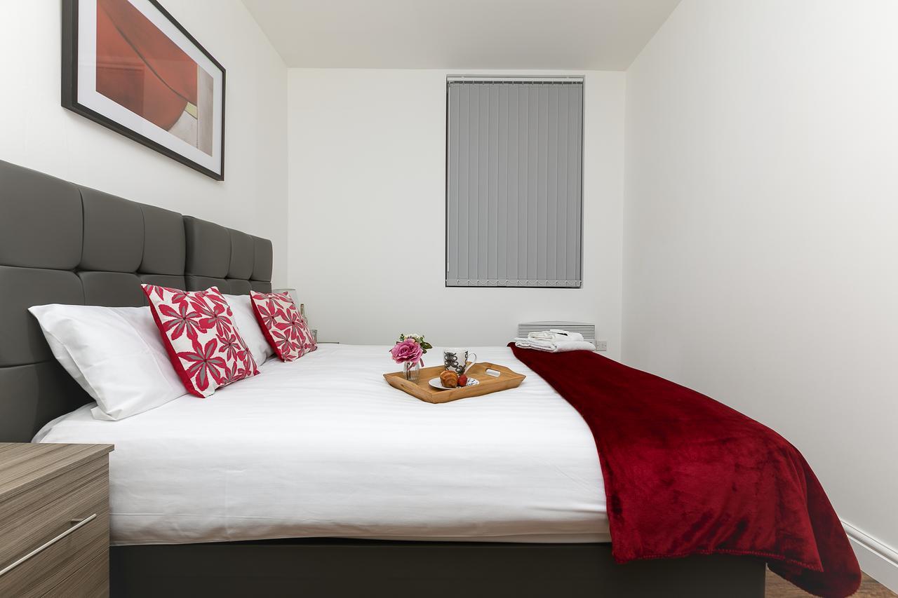 Kvm - City Apartment 9 - Contractors - Town Centre By Kvm Stays Peterborough Esterno foto
